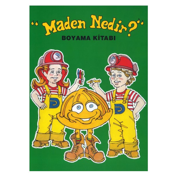  “Maden Nedir?” Boyama Kitabı